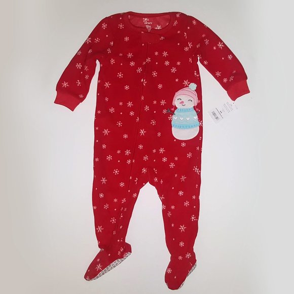 Carter's OshKosh Baby Footie Fleece Onesie (12m) - Picture 1 of 6